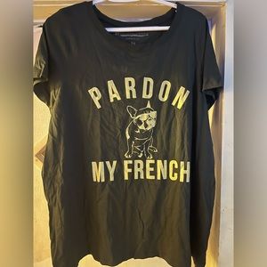 Pardon my French Bulldog TShirt
